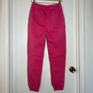 Pink sweat pants S/M